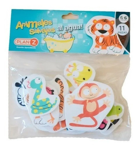 Animales Salvajes Plan Z Al Agua Colores En Fuga Kids 1