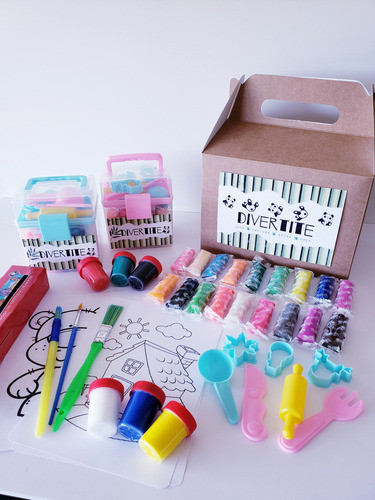 Set Para Niños Masa Para Moldear Temperas Faber Castell 0