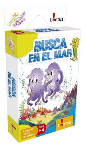Juego De Cartas De Memoria Busca En El Mar Bontus 0