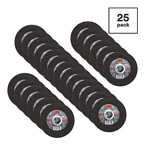 Rueda 3m Silver Cutoff 87464 T1 45 X 40 X 78 Paquete Negro D 1