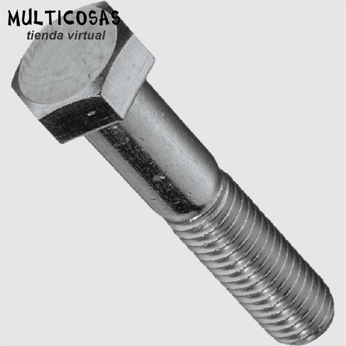 Pack 100 Bulon Hexagonal 1/4 X 2 Pulgadas (6,35x51mm) 1