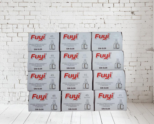 Fuyi Repuesto Líquido Eléctrico Contra Mosquitos X12 1