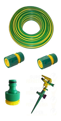 Combo Riego Mangera Aspersor Acople Rapido 1/2 0