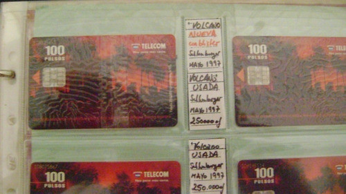 Tarjeta Telefonica Coleccion Telecom Peliculas Volcano Nva 0