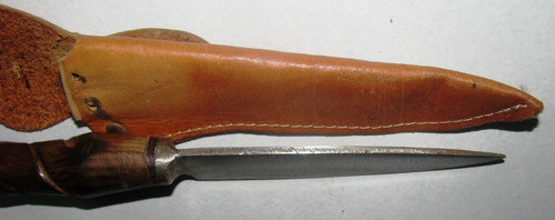 Cuchillo Antiguo De Buen Espesor Con Vaina 1