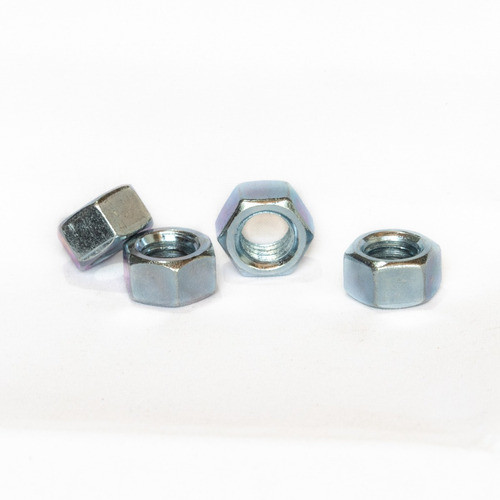 Tuerca Hexagonal 1/4 Alta Zincada Galvanizada X100u 0