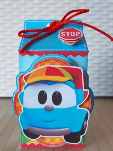 15 Cajitas Milk Box En 3d De Leo El Camión 1