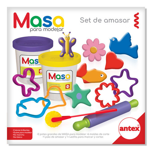 Masa Reposteria Set De Amasar -  Antex 50520 0