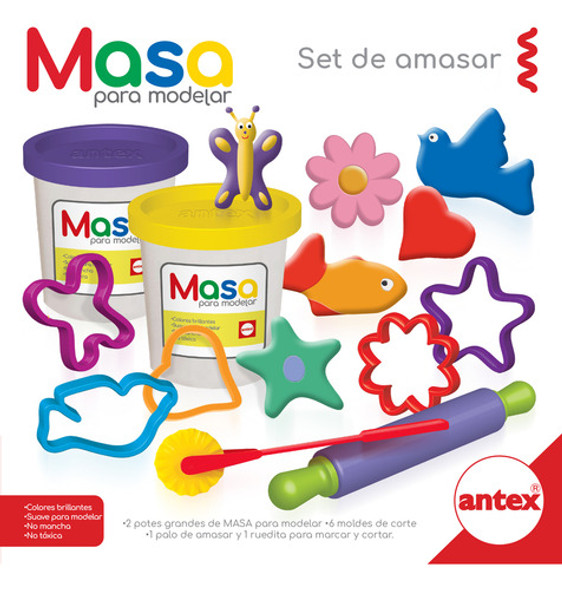 Masa Reposteria Set De Amasar -  Antex 50520 1
