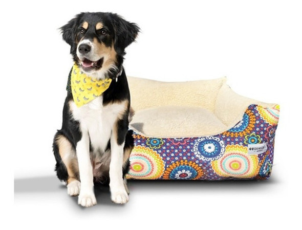 Moisés Cama Cucha Perro Peluche O Corderito 70x60 0