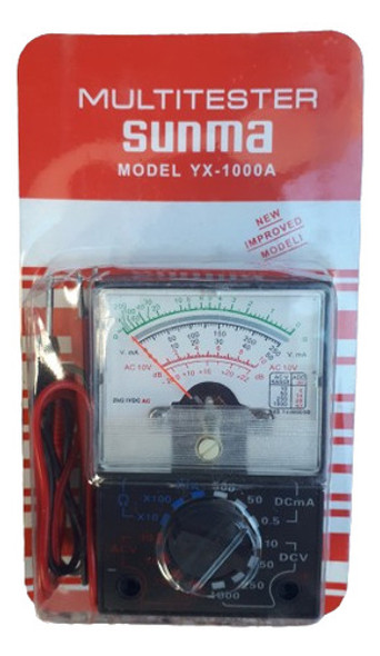Tester Analogico Con Cables 0