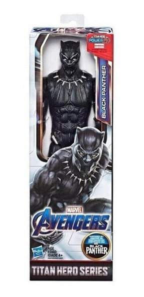 Muñeco Avengers Pantera Negra Titan Hero Series Hasbro 0