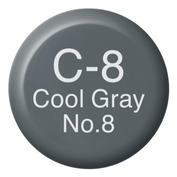 Tinta C8 Gris Frío Copic - Mosca 0