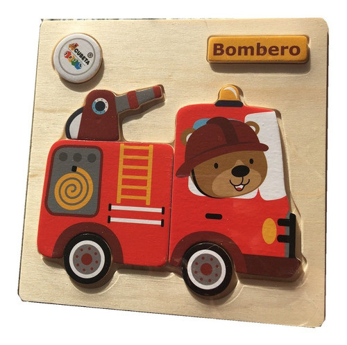 Pack De 10 Rompecabezas Madera Infantil, Didáctico 1