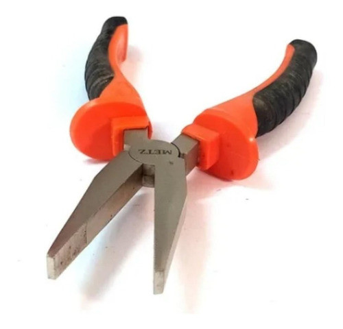 Alicate Punta Chata 8 Pulgadas Cromo Vanadio Metz 0