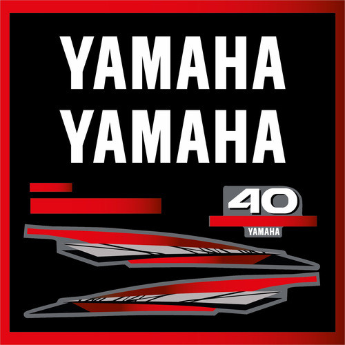 Calcos Motor Yamaha 40 Hp 0