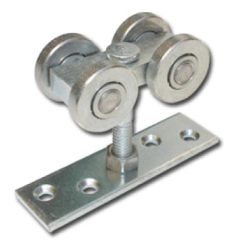 Carro Puerta Corrediza 150kg 32mm Ruedas Nylon Ó Acero Roma 1