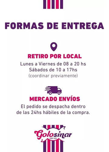 Golosinas Para Piñata Infantil 100 Unidades - En Golosinar 1