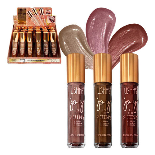 Sombra De Ojos 24 Unidades Sombra De Ojos Brillos 0