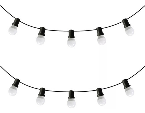 10 Metros De Guirnaldas De Luces Para Exterior Directa 220v 1