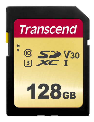 Trasciende Ts128gsdc500se 128 Gb Uhsi U3 Sd Tarjeta De Memor 0