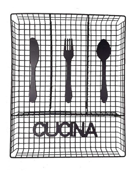 Cubiertero De Cajon Alambre Negro Crystal Rock 0