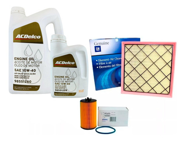 Juego Service 2 Filtros  Gm Chevrolet Cruze 1.8 2012 2013 0