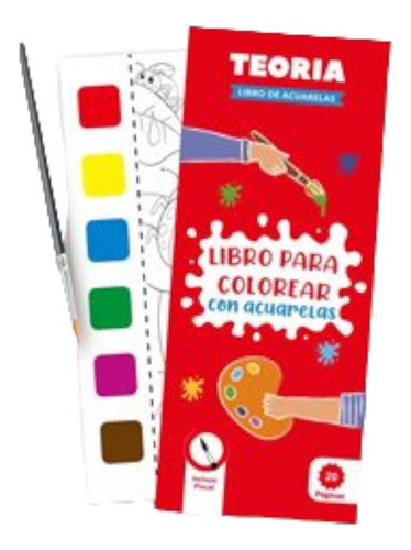 Libro Colorear Con Acuarelas Teoria Serviciopapelero 0