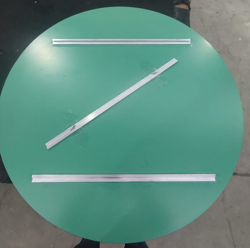 Espejo 4mm Plata,  Redondo De 100cm De Diámetro. 1