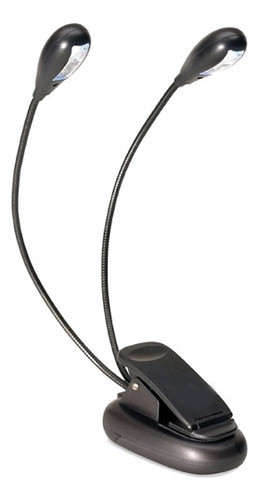 Luz Led Doble Matrix Wml-04 P/ Atril 2 Brazos Usb Clip 0