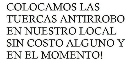 Antirrobo Volkswagen Gol Trend Farad Giratoria Flowerlock 1