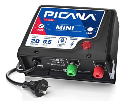 Electrificador-boyero Picana® Mini 220 (20 Km/220v)-0,35j 1