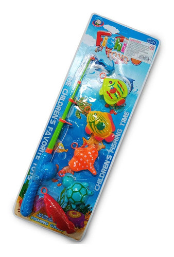 Juego De Pesca Set Blíster  Fishingtoys Tcs 0