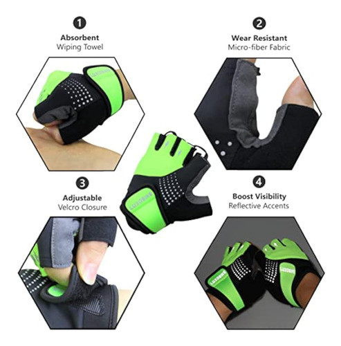 Luxobike Guantes De Ciclismo De Montaña Para 1