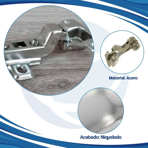Bisagra Sistema Push Codo 18 Cazoleta 35 Mm Puerta Hafele 1
