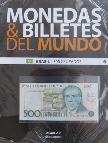 Monedas & Billetes Del Mundo Brasil  N° 6  Aguilar 0
