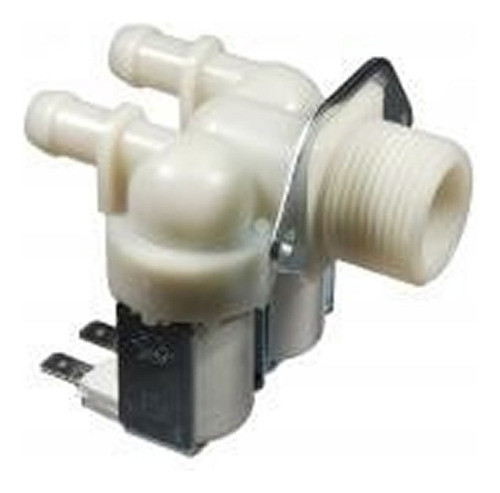 Electroválvula Doble, Entrada Agua Lavadora Orientació 180° 0