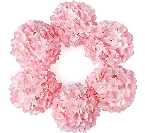 Hortensias Artificiales X6u - Diametro 22cm - Rosa 0