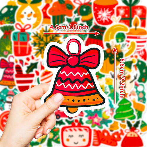 Pegatinas Divertidas Vinilo Resistente Agua 100 Piezas 1