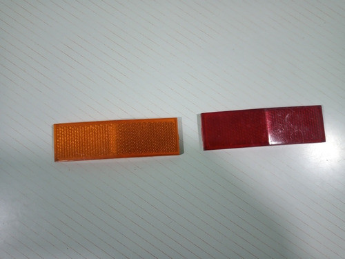 Ojos De Gato Rojo Y Naranja Por 10 Unidades 1