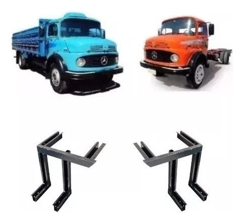 Soporte De Estribo Mercedes Benz 1112 / 1114 Der Izq 1