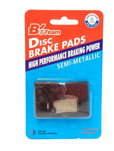 Pastillas Disco Freno Bicicleta B1 Tipo Avid M12 0