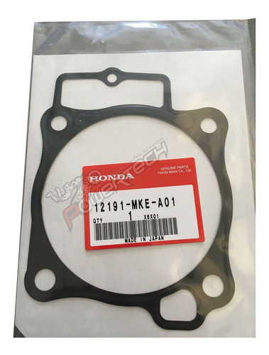 Junta Tapa Cilindro Original Honda Crf 450 R 2017 - 2018 1