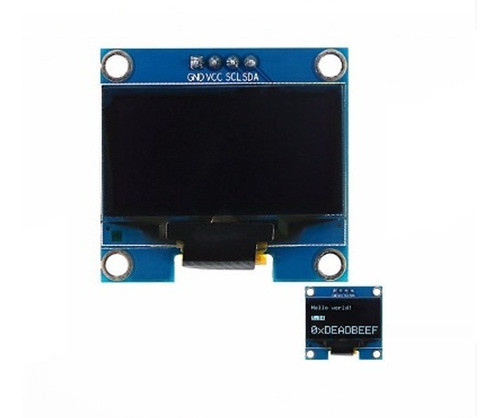 Display Oled 0.96 Blanco 128x64 I2c Ssd1306 Arduino 0