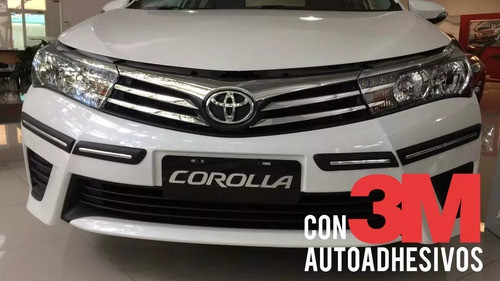 Corolla 2014/17 Proteccion Pargolpes +baguetas Puertascromo 1