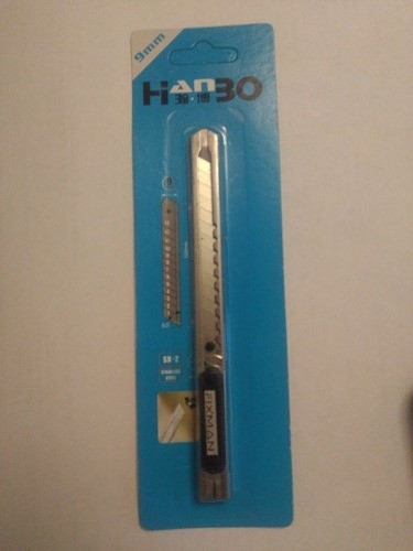 Cutter Metálico Hoja De 9 Mm X 10 Unidades 0