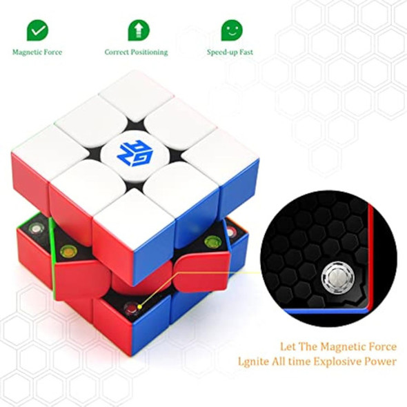 Gan - Cubo Magnético De Velocidad 356 M, 3 X 3 X 3 1