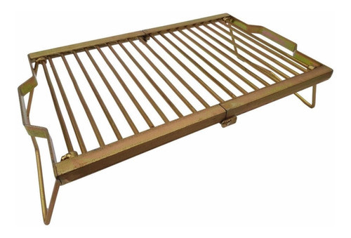 Parrilla Portatil Maletin 60x40 Plegable Para Camping 0