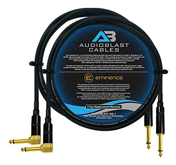 Audioblast - 2 Unidades - 2 Pies - Hq-1 - Ultra Flexible - D 0