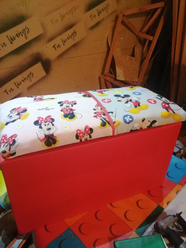 Baul Infantil Niños Puff Orden  Comodidad Niños Envió Gratis 1